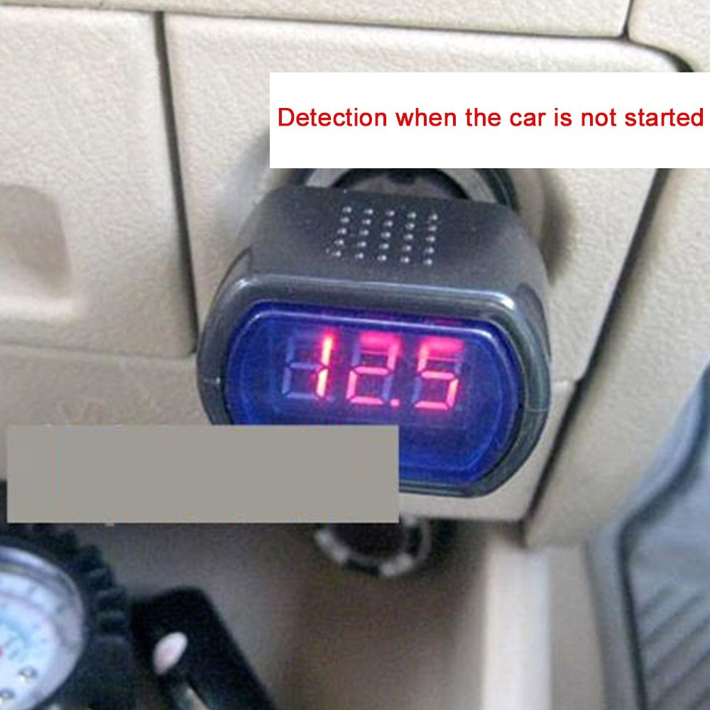 12V-24V Car Volt Tester LED Portable Digital Monitor LED Voltage Panel Meter