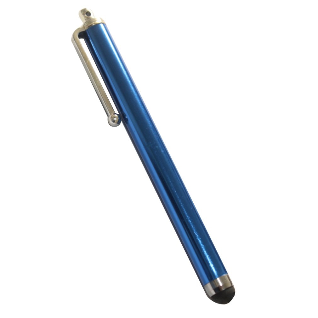 La Luce Del Telefono Mobile Condensatore Penna Del Metallo Della Penna Della Scrittura a Mano di Tocco Dello Schermo Del Telefono Cellulare Tablet Universale di Tocco Della Penna