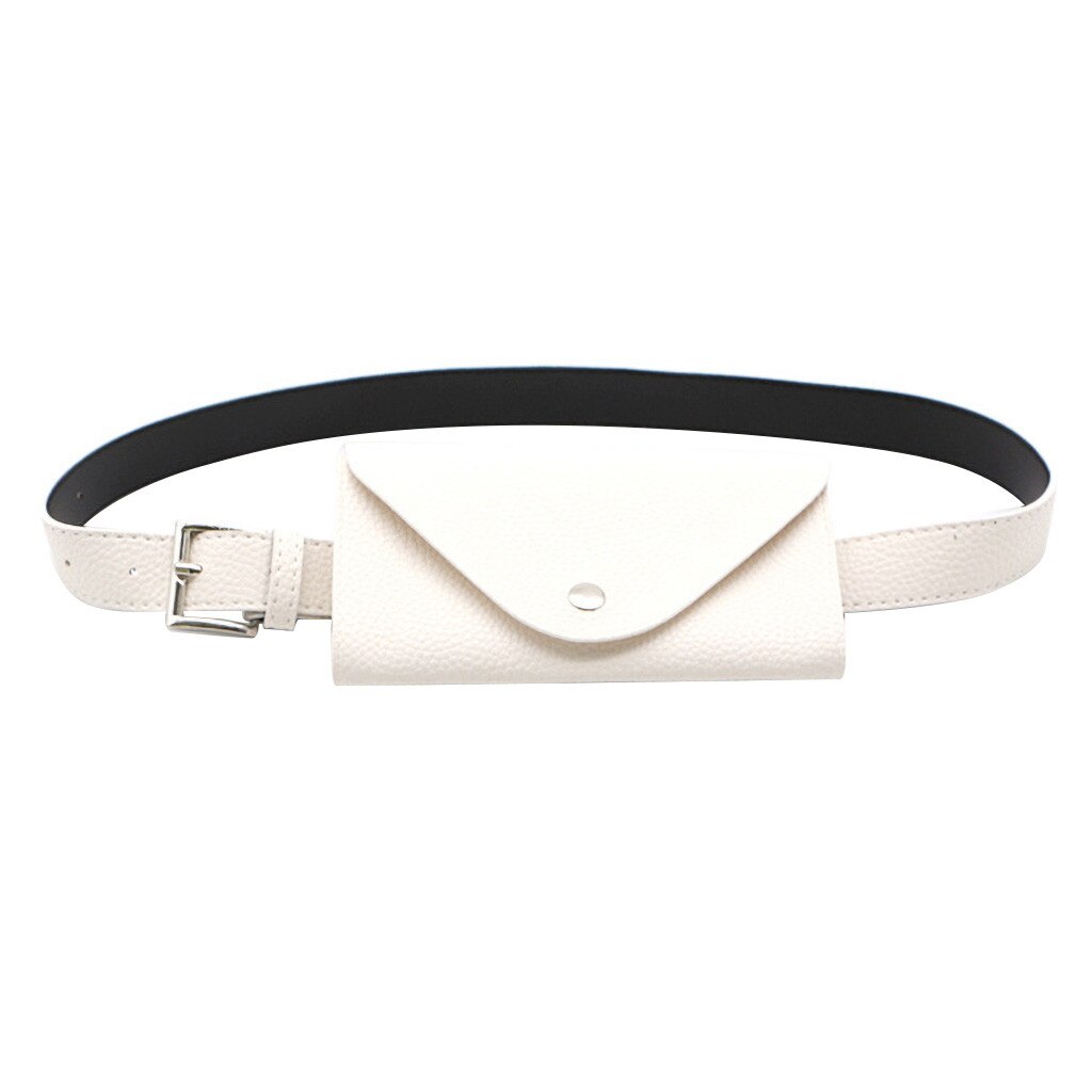 Neue Taille Tasche PU Leder Fanny Pack Femal Gürtel Telefon Beutel Kleine Brust Pack Taschen Vintage Frauen Gürtel Messenger Taschen: C