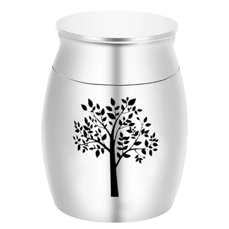 Tree of Life Small Keepsake Urns for Human Ashes Memorial Cremation Urns Pet Ashes Holder Pet Cat Dog Birds Ashes Container: JA0560SV