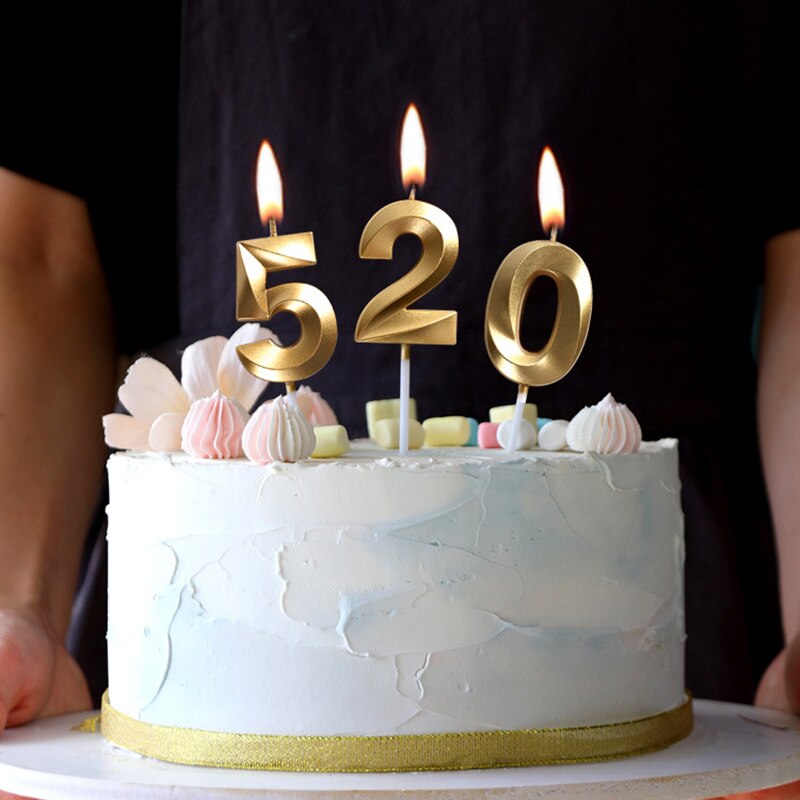 Champagne numéro 0-9 joyeux anniversaire gâteau bougies Topper décor fête fournitures décor bougies décoration bricolage fournitures Numer bougie