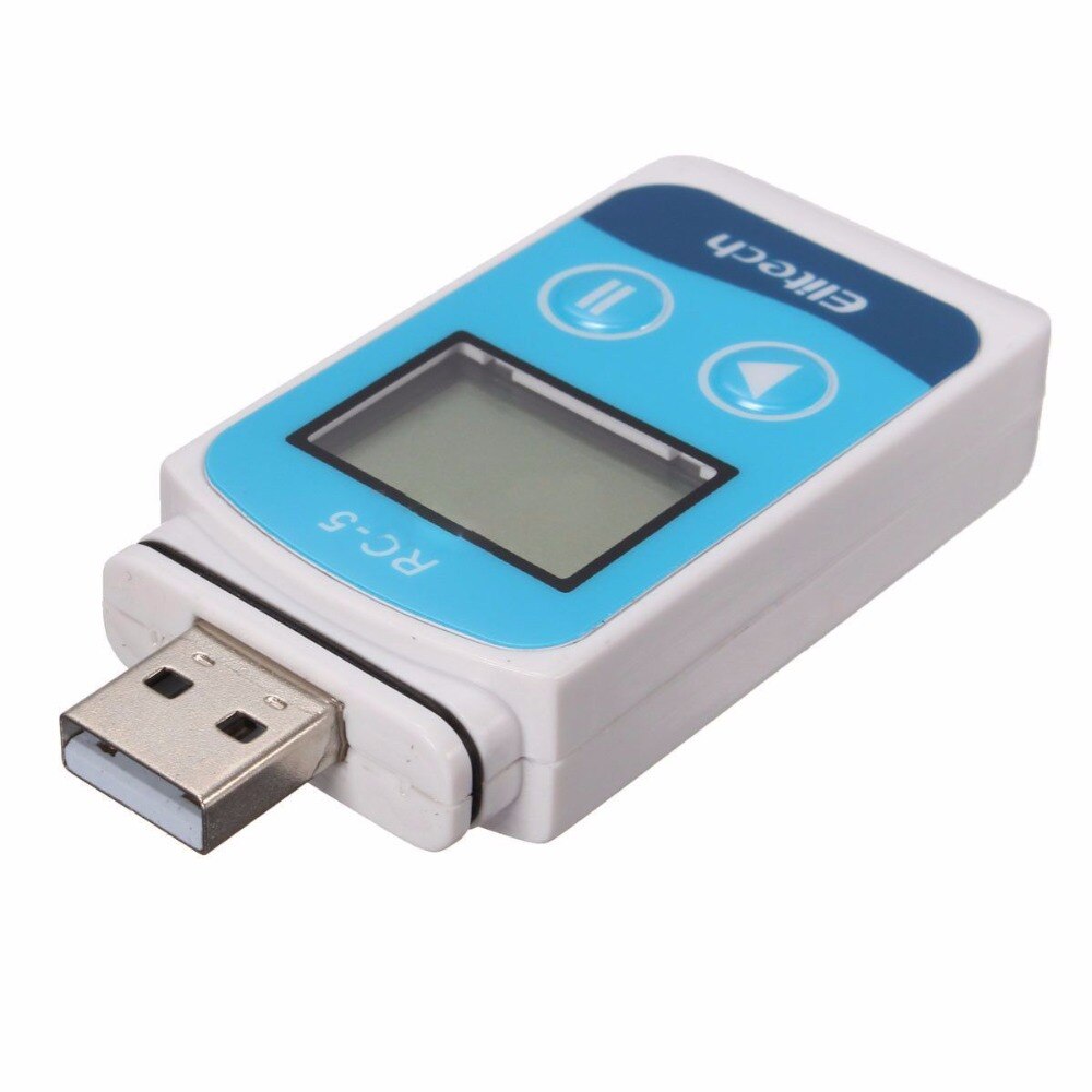 RC-5 Elitech Digital USB Waterproof Temperature Recorder High Accuracy Data Memory