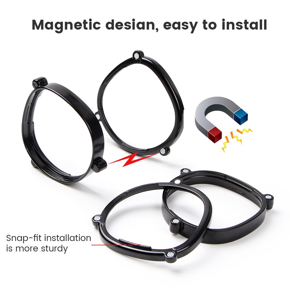Quest 2 VR Magnetic Eyeglass Anti Blue Glasses Quick Disassemble Lens Protector Magnetic Frame For Oculus Quest 2 VR accessories