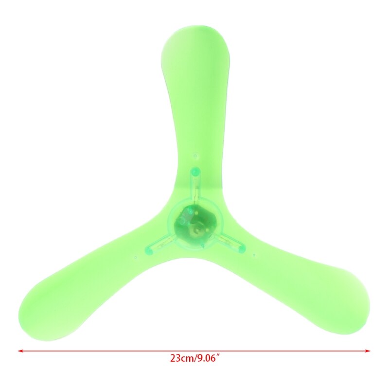 Boomerang Luminous Flying Toys Outdoor Park Saucer Funny Game Children Sports