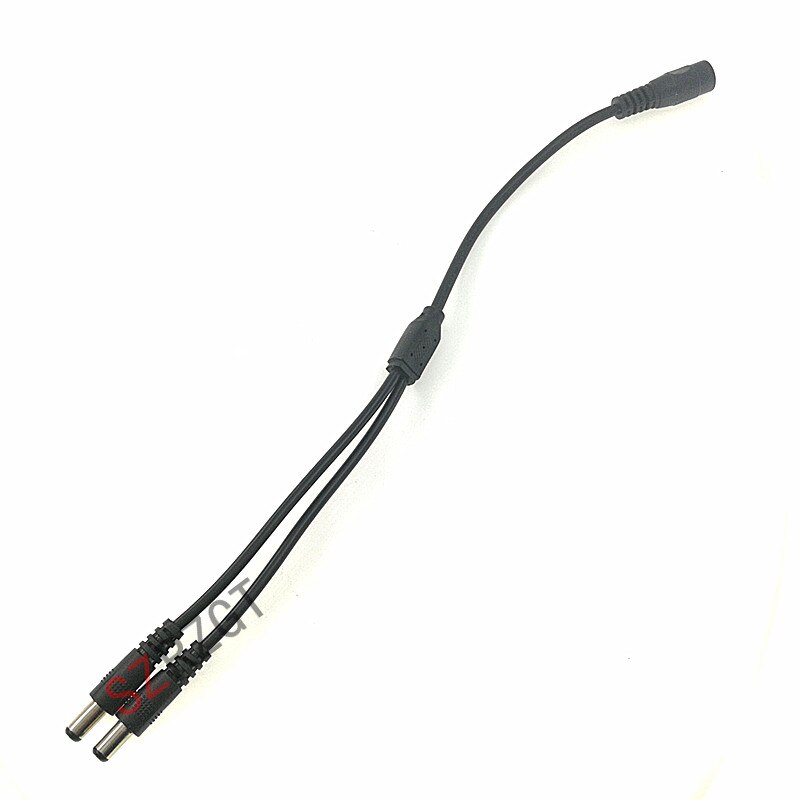 1 pcs DC Female Naar 2/3/4/5/6/8 stekker Netsnoer adapter Connector Kabel Splitter voor LED Strip