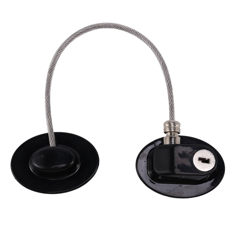 Refrigerator Door Locks(4-Pack),Mini Fridge Lock, File Cabinet Lock, Drawer Lock, Lock For Cabinet, Child Safety Lock