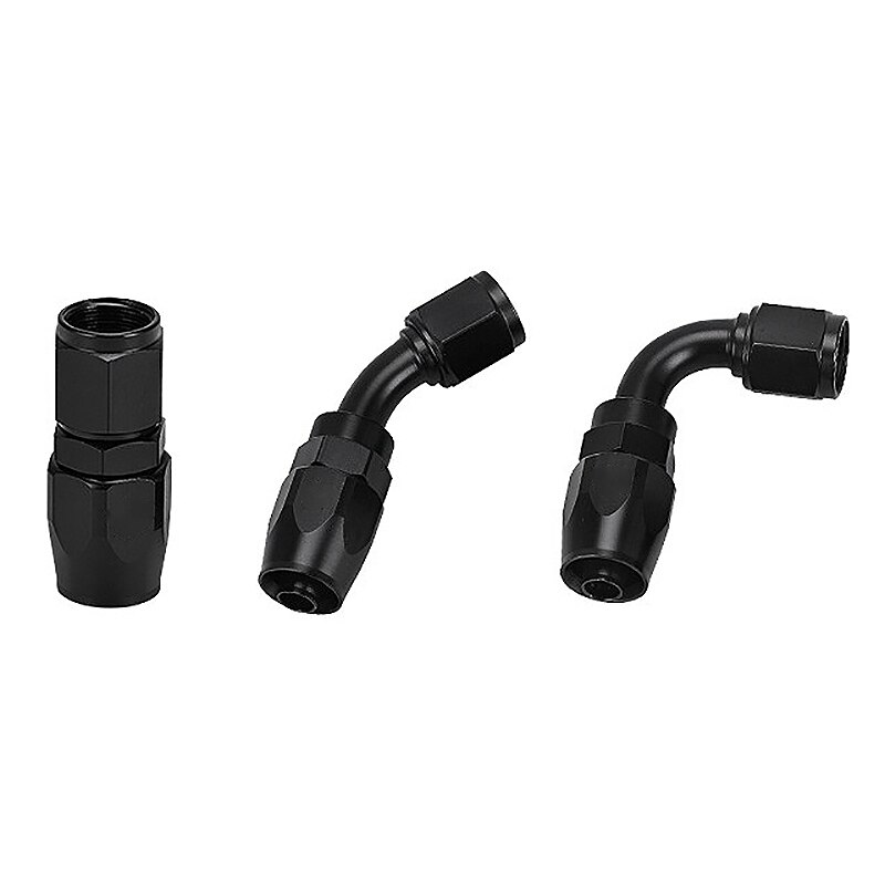 Car Modification An6 Oil Cooling Joint Set Nylon Braid Modified Oil Cooler Tubing Kit