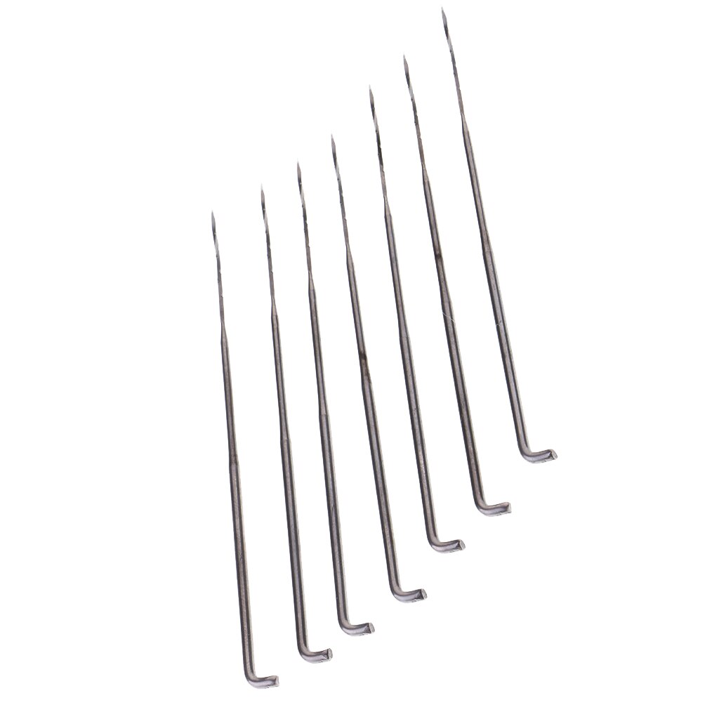 Agujas de fieltro en espiral/trenzado, alfileres de lana, manualidades DIY, Kit de fieltro de lana, 7 Uds.