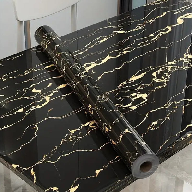 40cm kitchen self-adhesive wallpaper cabinet countertop contact paper PVC waterproof and oil-proof wallpaper wall sticker