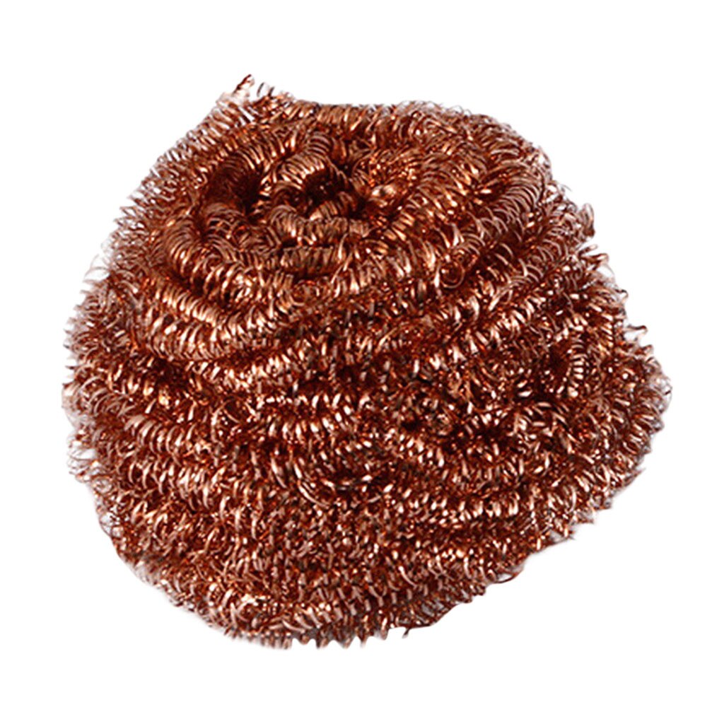 Wire Ball Heavy Duty Welding Soldering Solder Iron Tip Cleaner Cleaning Steel For kitchen A4