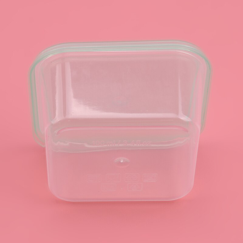 Mini portátil caixa selada crisper 4pcs caixas de comida para bebê recipiente bebê lanches caixas de armazenamento