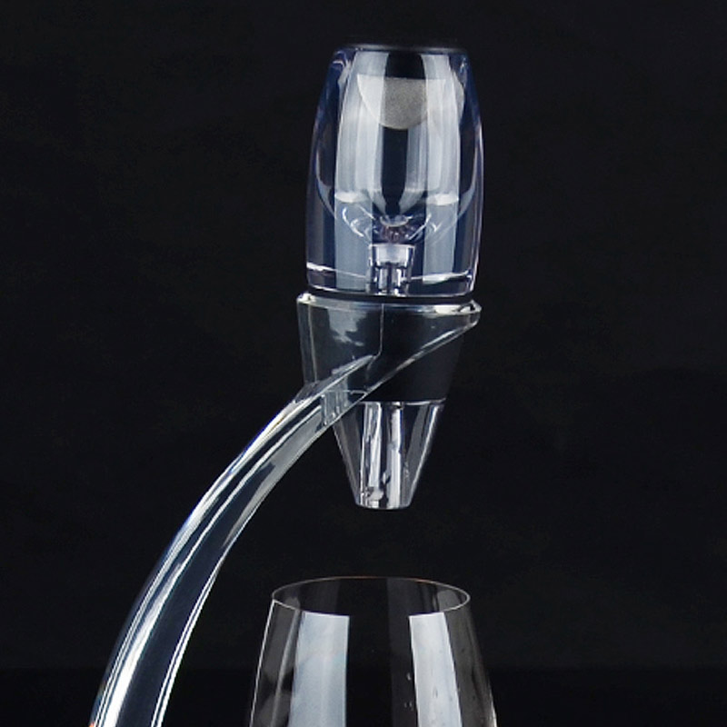 Décanteur à vin rouge | Avec support de filtre, Vodka aérateur d'air rapide pour la maison, Bar à manger, ensemble essentiel L5