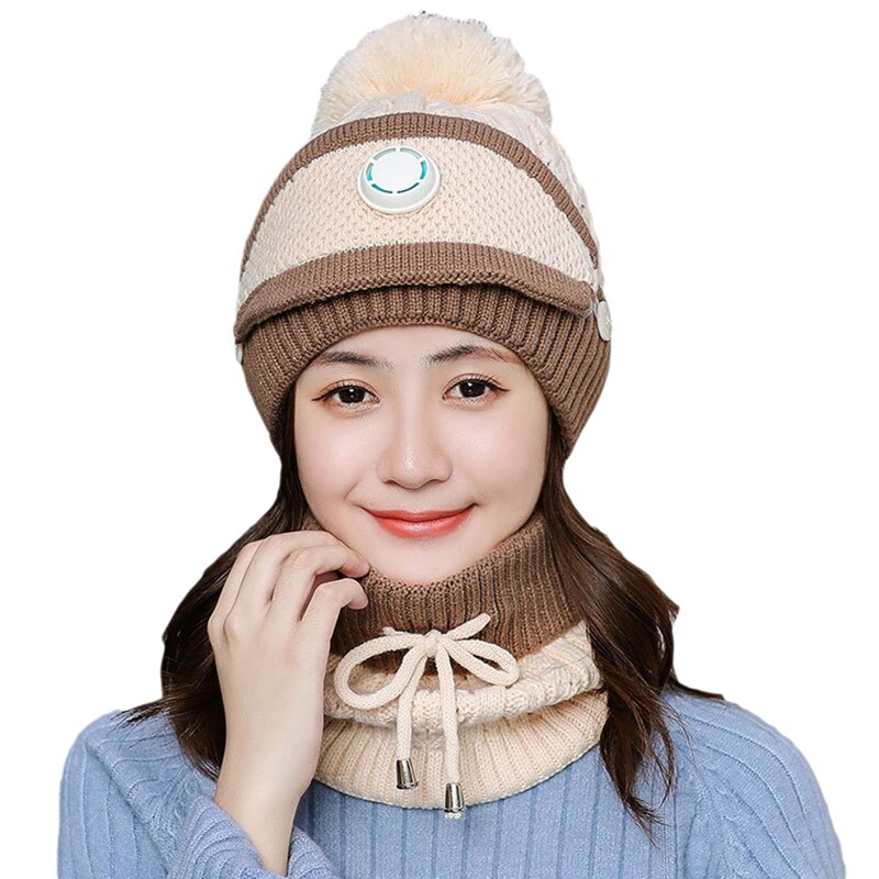 Winter wollen skimutsen nekwarmers mutsen gebreid dames heren thermische bivakmutsen warmer capuchon mutsen fiets skimutsen buiten