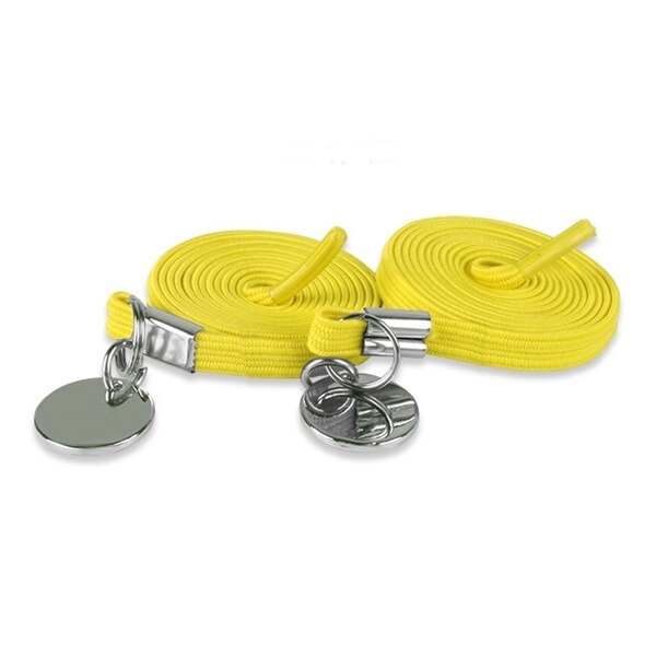 Cordones elásticos de bloqueo para zapatillas de niños y adultos, cordón rápido sin atar, Unisex, novedad: Yellow