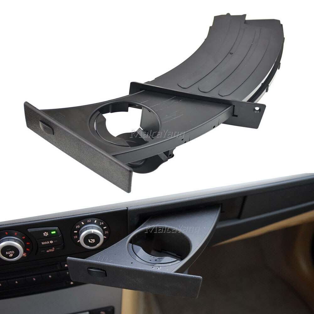 For BMW 5 Series E60 E61 M5 525i 528i 530i 535i 550i 2004 Car Front Center Console Water Cup Drink Holder 51459125622: Driver Side