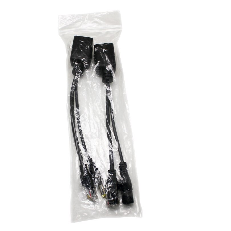 wetrans poe injector 802.3af IP Camera poe power supply adapter 12V rj45 poe splitter