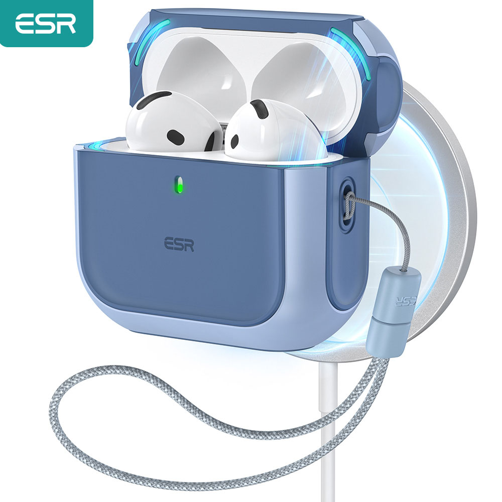ESR for AirPods 4th Generation Case for AirPods Pro 2nd Generation AirPods Pro 1st MagSafe Protection Cover: 2XS / Blue