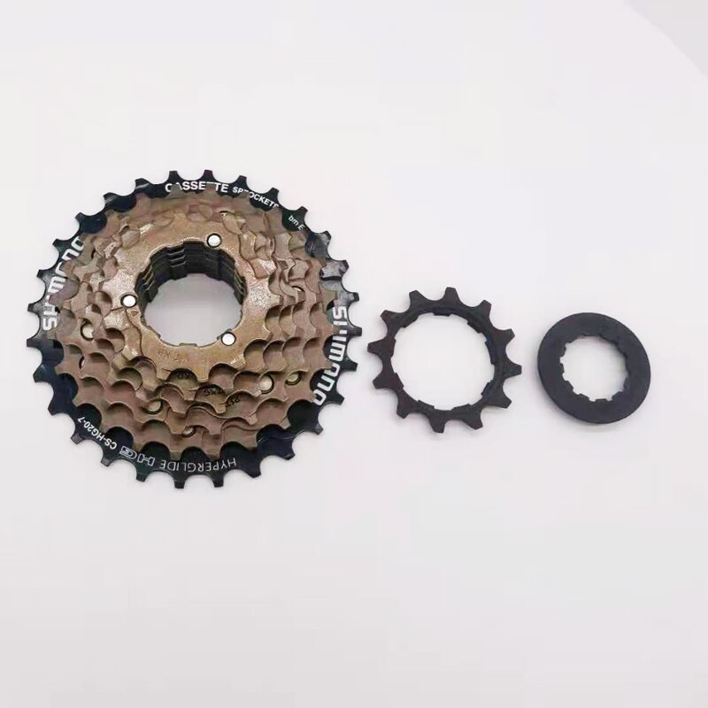 Shimano CS-HG20-7 Cassette HG20-7 Cassettes 7 Speed 21 Speed HG20 Mtb Racefiets Vouwfiets Vliegwiel 12-28T 8/9 Snelheid 20-7