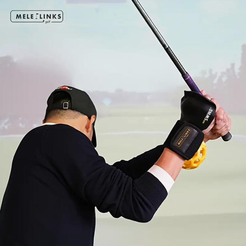 Ultimate Golf Swing Trainer With Adjustable Wrist Support And Alignment Guide - Enhance Your Game With Precision And Consistency