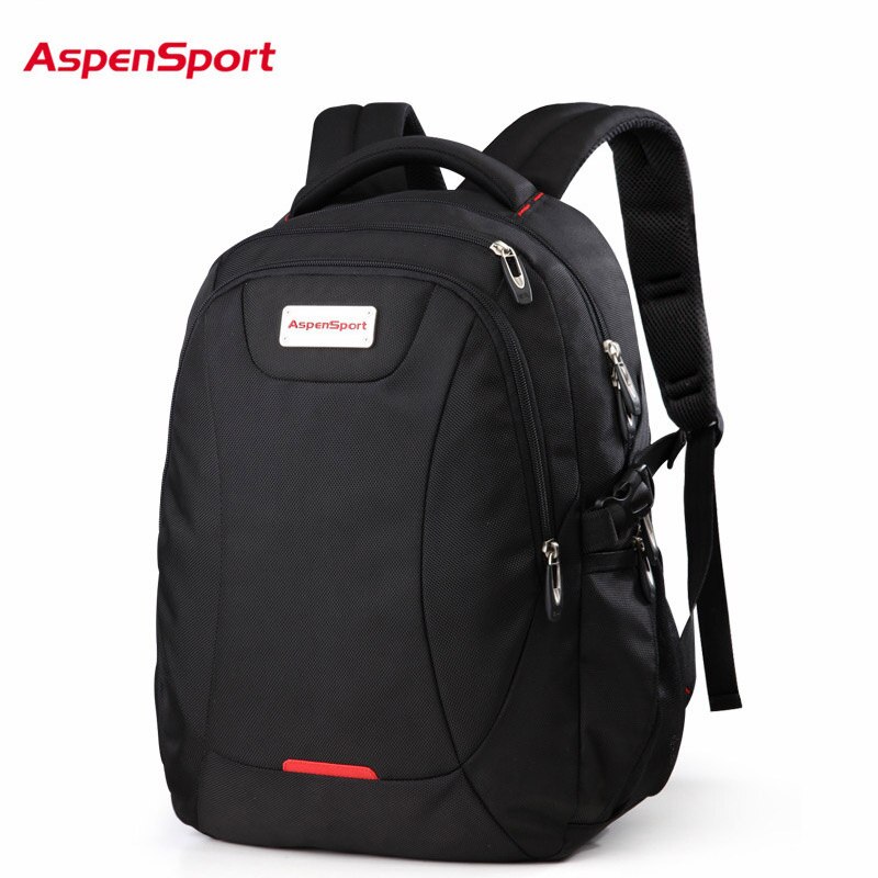 AspenSport Top Waterdichte Mode Rugzak Unisex mannen schooltas voor Laptop Vrouwen Notebook Tas Schooltas 15.6 to17 Inch