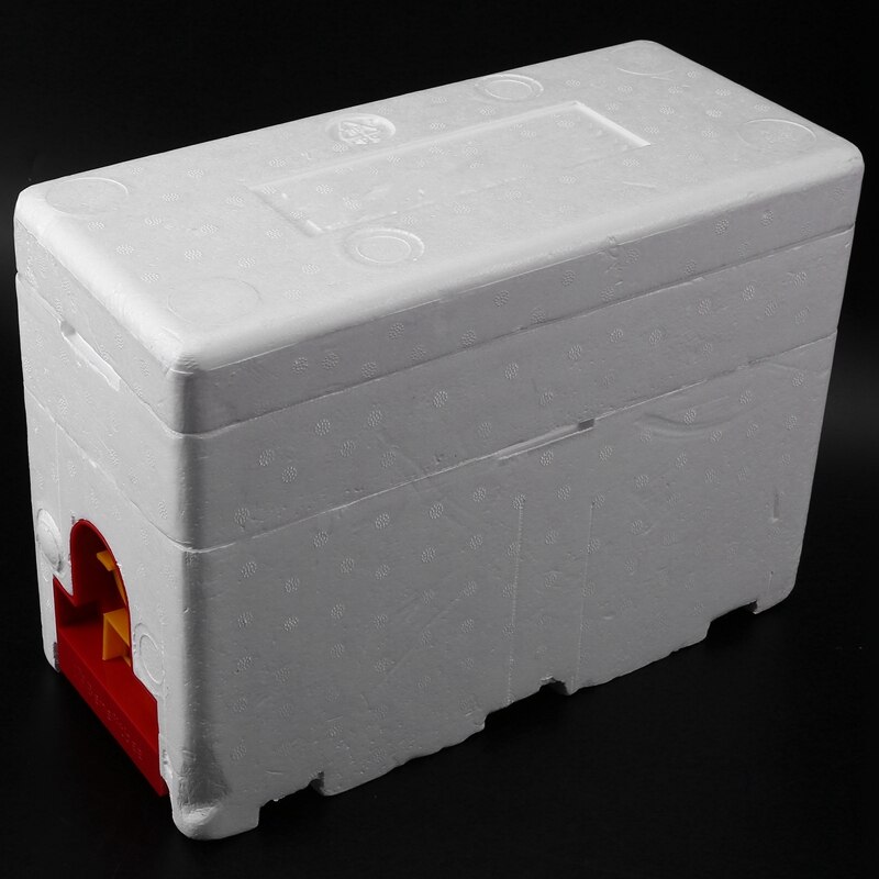 Colmena de abeja multifuncional, Material de espuma de plástico, caja doble, herramienta de apicultura para cría de abejas Queen