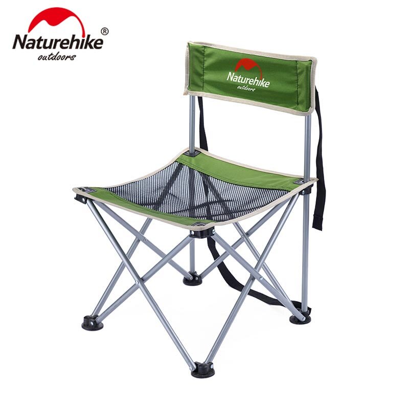 Naturehike foldbar campingstol bærbar udendørs fiskeri strandstol lille campstol  nh16 j 001- j