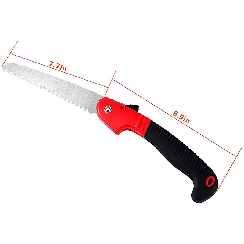 7 Inch Folding Saw Multifunctional Outdoor Garden Folding Hand Saw Manual Woodworking Saw Garden Saw Branch Cut Tree Saw