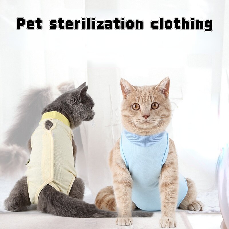Huisdier Chirurgische Kleding Kat Hond Sterilisatie Kleding Kitten Puppy Spenen Kleding Huisdier Postoperatieve Kleding Anti-Likken