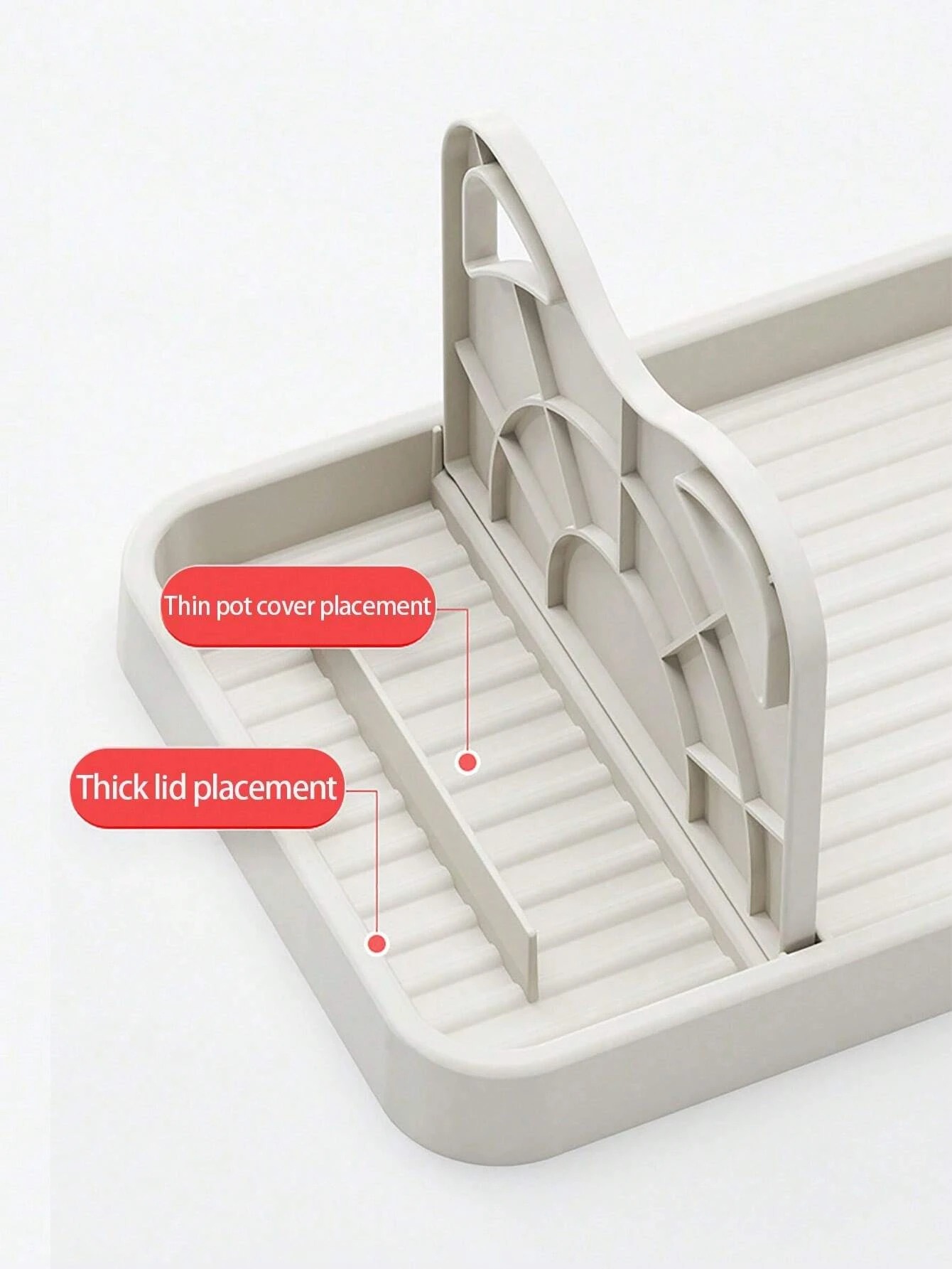 Keuken Pot Cover Rack Aanrecht Pan Pot Deksel Houder Verticaal Opvouwbaar Wandmontage Lepel Opbergrek Pot Schop Opbergrek