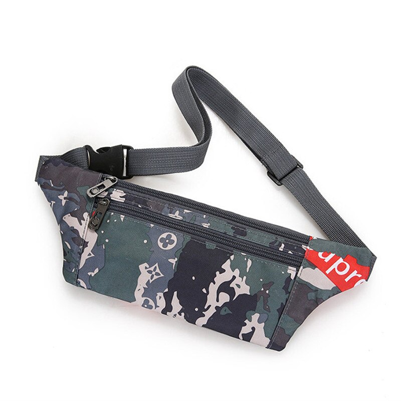 Fanny Pack Vrouwelijke Sport Mode Waterdicht Borst Handtas Unisex Heuptas Dames Taille Packs Camouflage Buik Riem Tassen