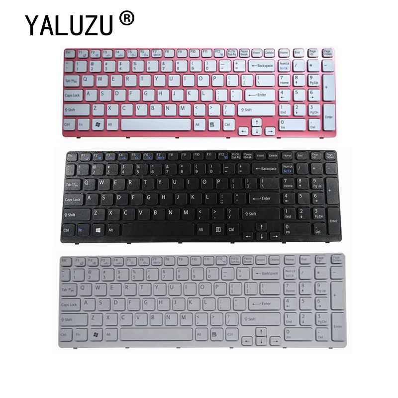 YALUZU US For SONY VAIO SVE15 SVE1511SAC SVE1512SHC SVE17 SVE1511S4C SVE151C11M SVE151E11T SVE15111 Keyboard