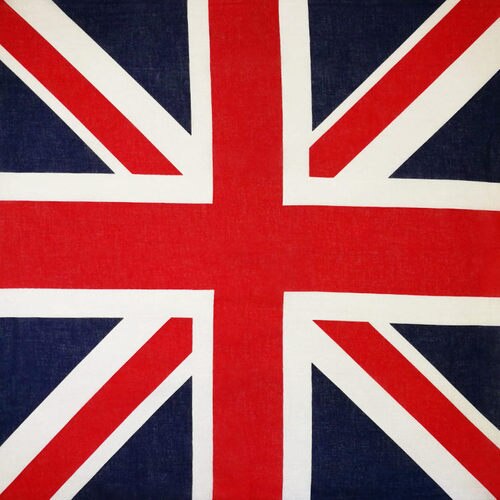 Baumwolle Flagge Serie USA UK Frankreich Südkorea Brasilien Deutschland Kanada Mexiko Punk Hüfte-hüpfen Headwear/Haar Halstuch schal Bandanas: Gold