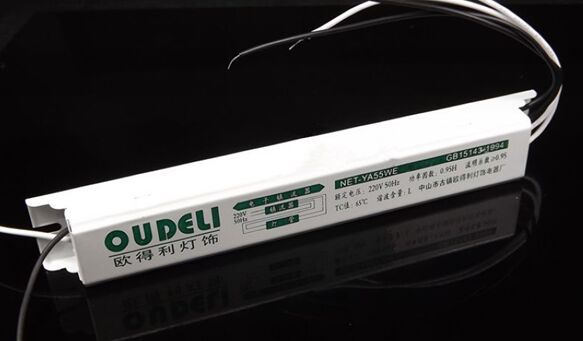 T8 AC220V 50/60HZ 24W Electronic ballast for Fluorescent Lamps H Tube Mirror Lamp with Lamp Socket