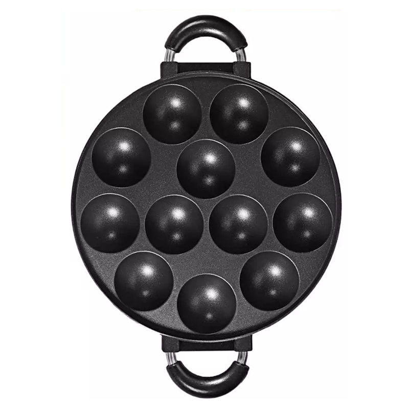 Takoyaki – poêle à Grill avec 7 /12 /15 trous, ustensile de cuisine domestique en forme de boule de poulpe: 12 Hole
