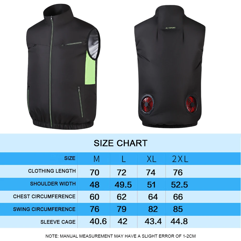 Chaleco de refrigeración con ventilador de hielo, ropa de aire acondicionado resistente al calor, para verano, Camping, pesca, senderismo, novedad
