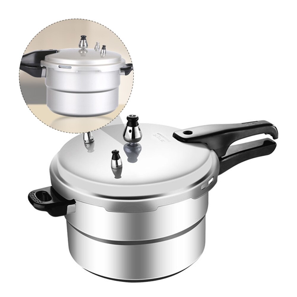 Gas Induction Cooker Pressure Cooker Mini Pressure Cooker Cooking Pot Silver