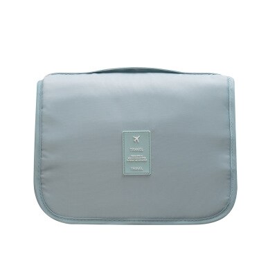 Wielofunkcyjny hak do zawieszania worek do prania kobiety kosmetyczki Travel Necessarie makijaż organizator przyborów toaletowych etui kosmetyczka: Korean blue