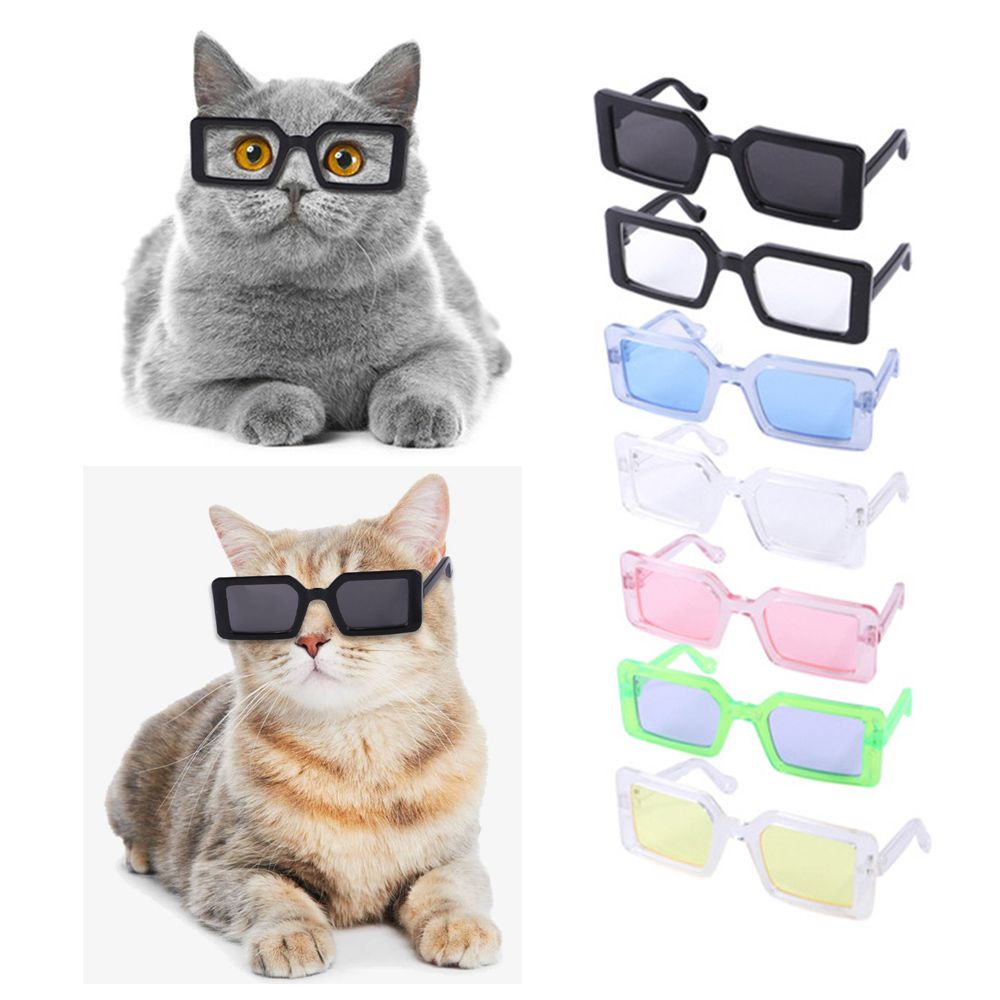 Produkty dla zwierzaka domowego piękne okulary przeciwsłoneczne w stylu Vintage trójkąt okulary odblaskowe dla małych psów akcesoria dla zwierząt domowych zdjęcia rekwizyty