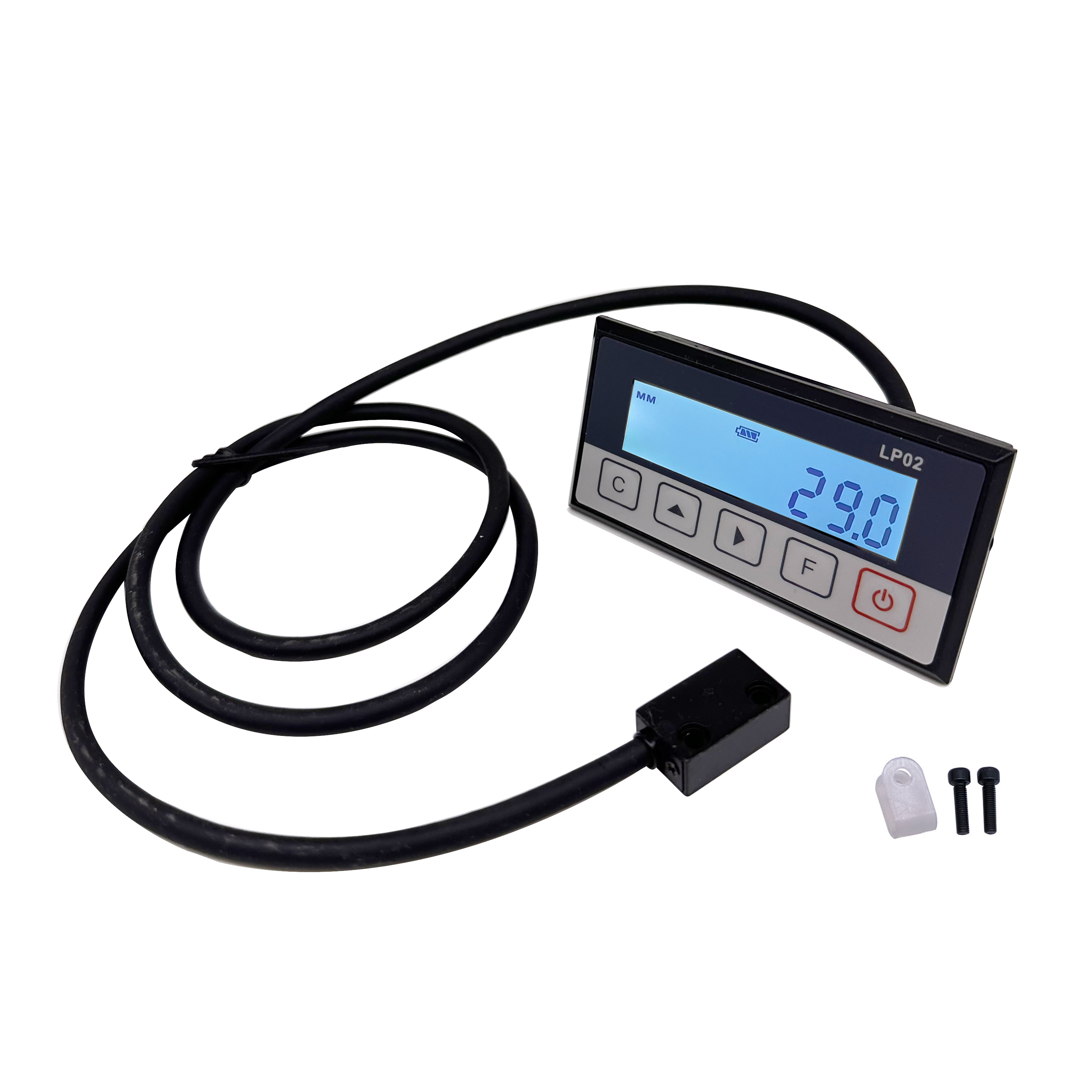 Flechae M503 Magnetische Skala Sensor Display Integrierte Embedded Magnet Messung Magnetband mit Fleck Gürtel Profil Holzbearbeitung(Display-3000mm Tape