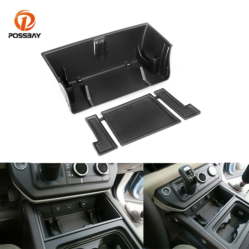 Boîte de rangement de commande centrale avant de voiture, accessoires d&#39;intérieur pour Land Rover Defender 90 110 2022