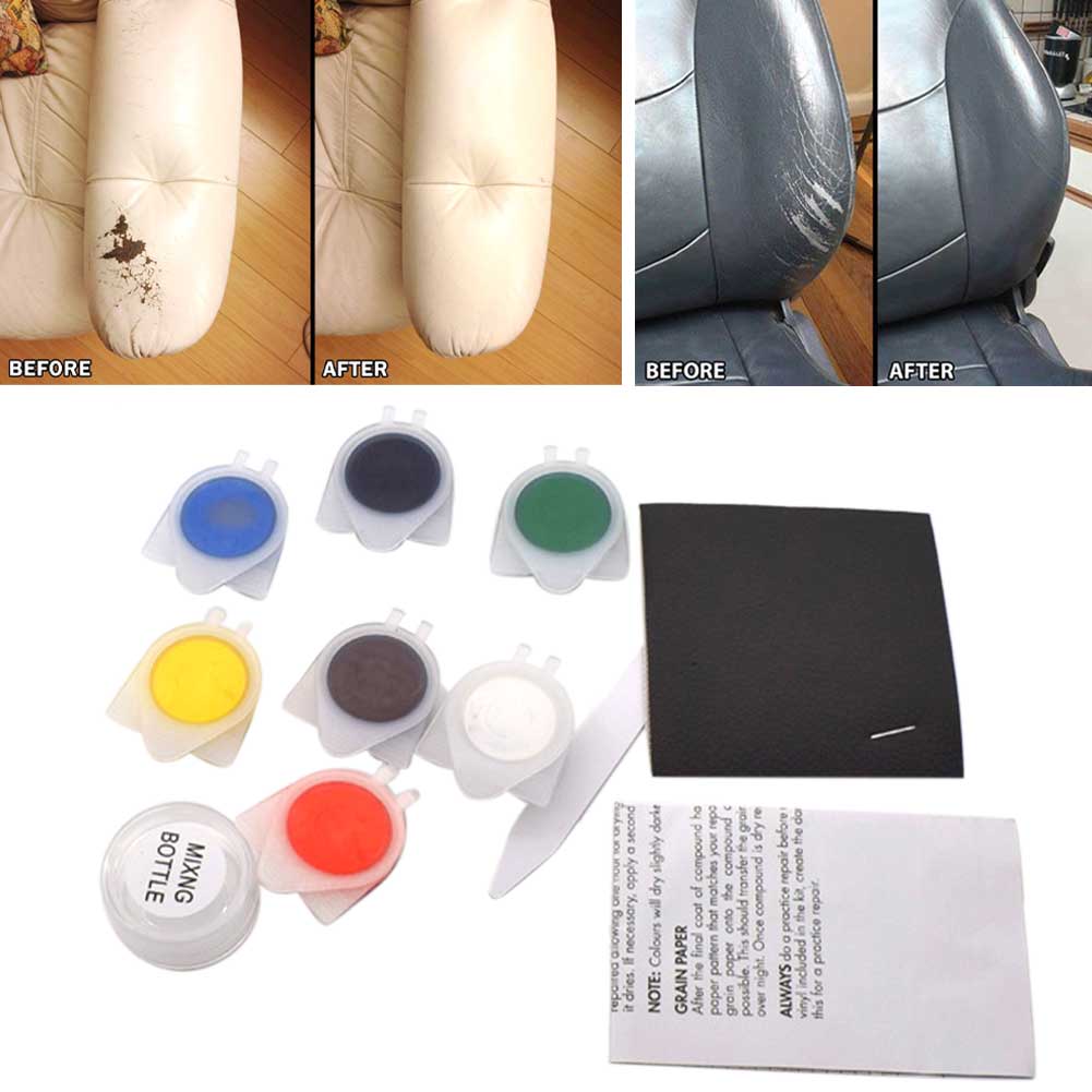 Car Seat Universal Leather Vinyl Repair Kit Fix To... – Grandado