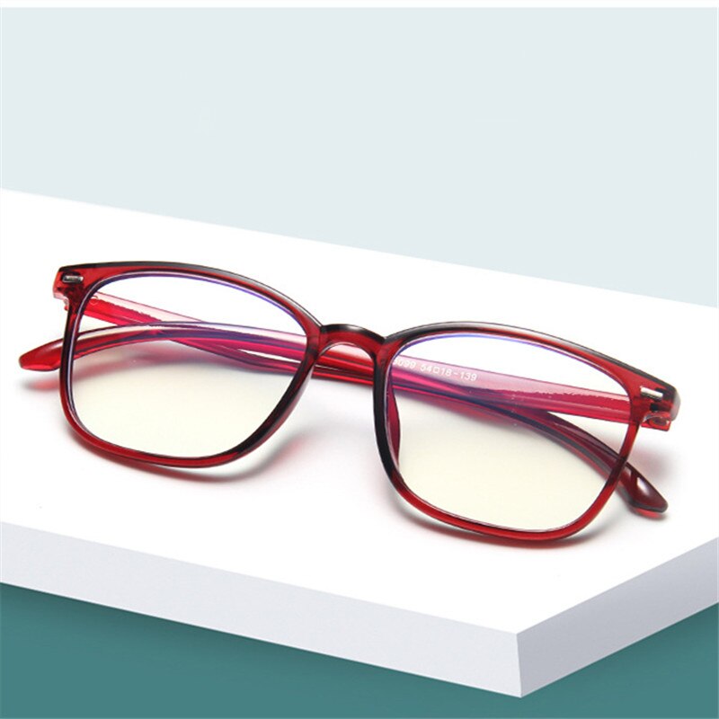 KOTTDO Square Plastic Glasses Frames Women Men Clear Transparent Computer Black Eyeglasses Frames Vintage Retro Optical Eyewear