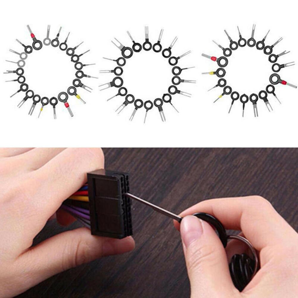 57 Stks/set Auto Terminal Removal Tool Kit Auto Repareren Tool Kit Rvs