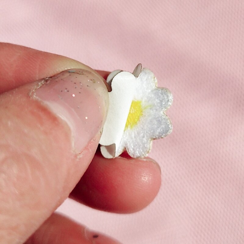 10 Stuks Van Daisy Geborduurde Patch Bloem Parches Para Pegar Con Parche Ropa Termoadhesivo Iron On Patches Set Apliques