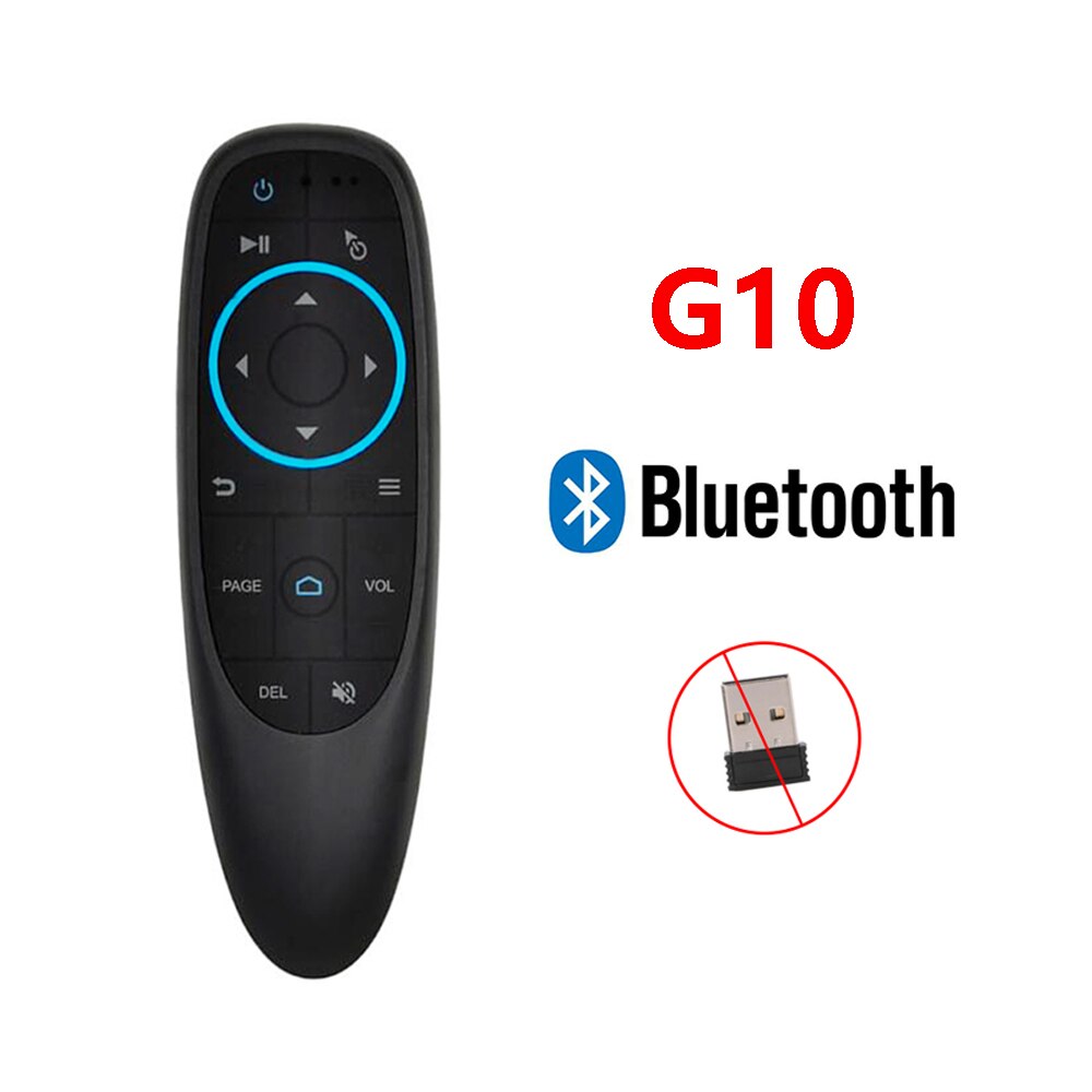 G10 G10S PRO backlit voice Air Mouse Bluetooth 2.4G wireless remote control six-axis gyroscope air flying squirrel: G10 Bluetooth
