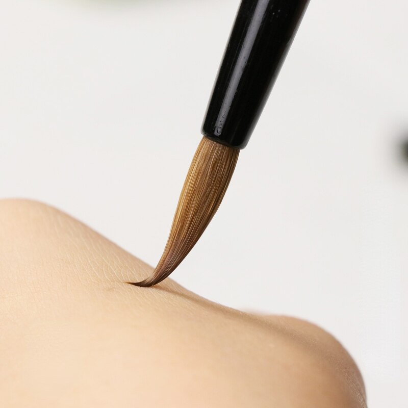 Chinese Kalligrafie Schrijven Borstel Pen Wezel Haar Borstel Pen Voor Kleine Reguliere Script Tekening Art Student Briefpapier Craft Supply