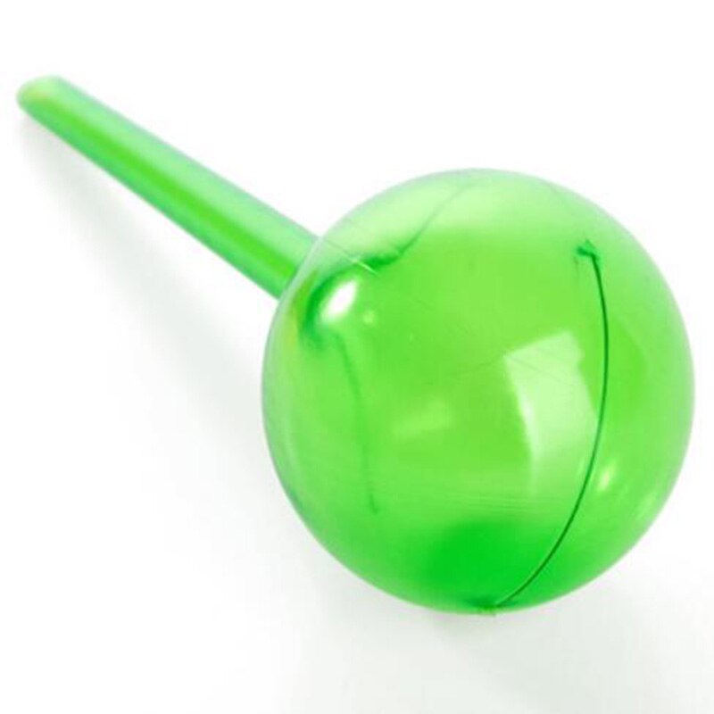 Alimentador automático de agua para plantas, bolas de plástico de PVC, alimentador de flores, latas de riego para interiores y exteriores, 1/4 piezas