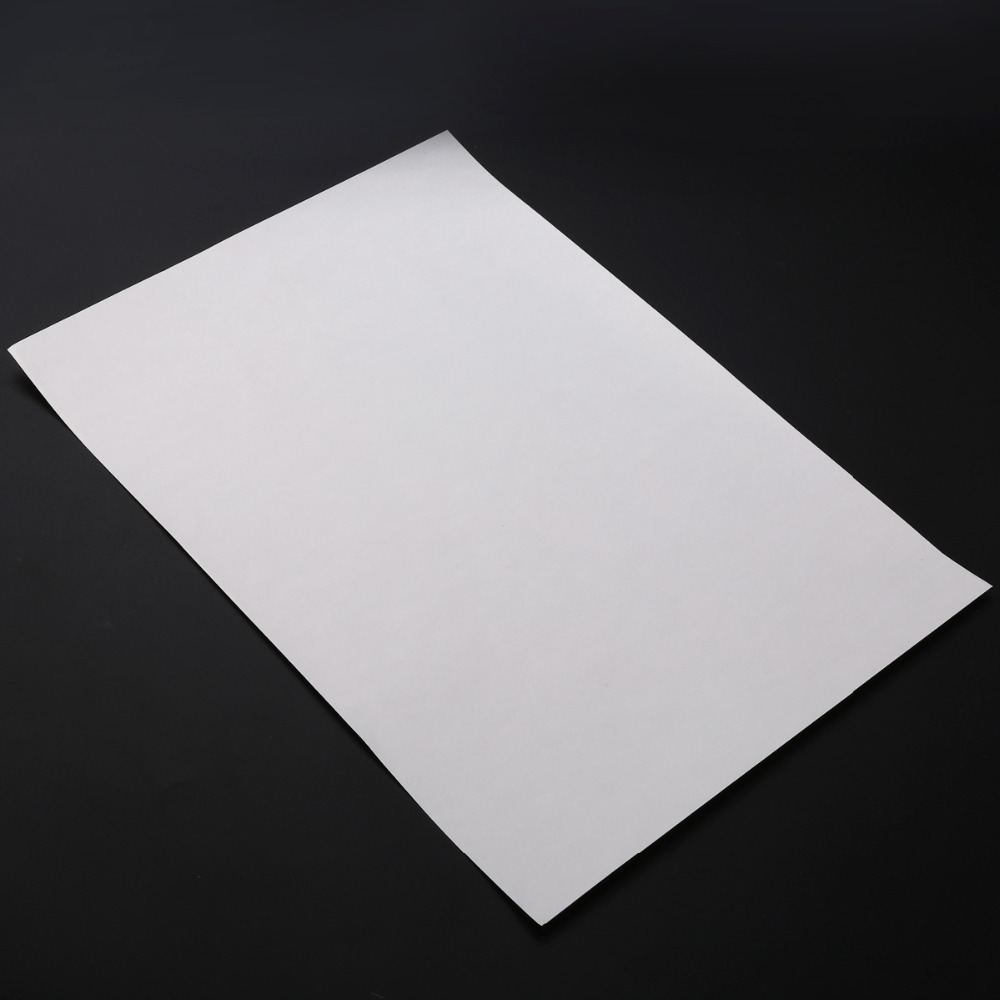 20pcs Iron On T-shirt Light Fabric A4 Heat Transfer Paper For Inkjet Printer Print Your Own For Non-Cotton Fabric