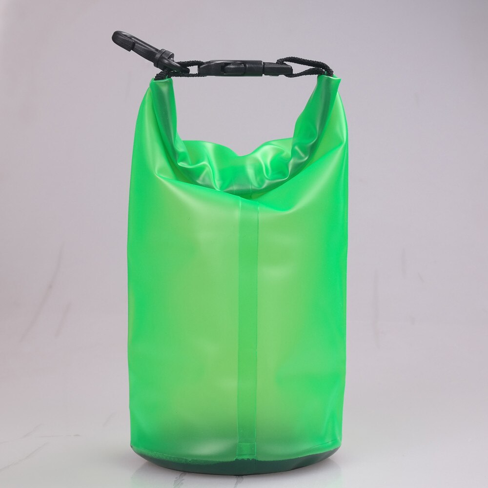 Vedenpitävä laukku 2l ulkona veneily melonta pvc vedenpitävä kuivapussi kevyt sukellus kelluva retkeily vaellus uimakassit