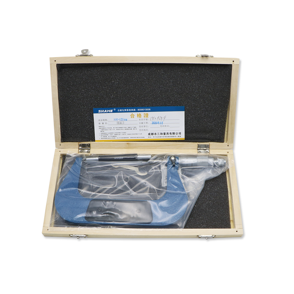 Shahe 0.01mm 100-125mm Outside Micrometer Mikromet... – Grandado